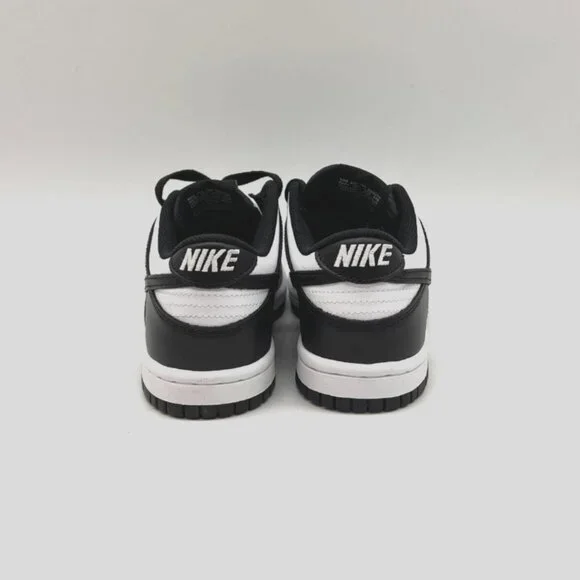 Nike Dunk Low Retro White Black Panda CW1590-100 Kids Sneakers Shoes - Picture 6 of 14